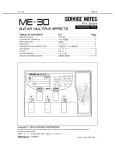 Roland ME-30 Specifications
