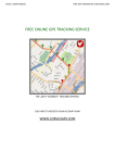 DNT GPS Tracker User manual