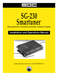 SGC SG-2000 Specifications