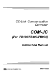 RKC INSTRUMENT COM-JC Instruction manual