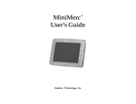 Assistive Technology MiniMerc User`s guide