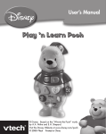 Winnie The Pooh Play `n Learn Pooh Manual