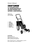 Craftsman 917.377050 Owner`s manual