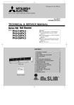 Mitsubishi PKH-2.5 Service manual