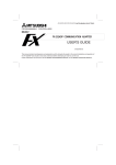 Mitsubishi Programmable Controllers FX-232ADP User`s guide