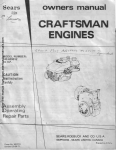 `CRAFTSMAN ENGINES