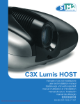 Sim2 C3X-LINK Installation manual
