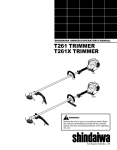 Shindaiwa 81646 Operator`s manual