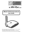 zBoost YX520 Imternational User guide