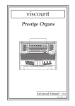 Viscount Prestige 50 User manual