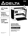 Delta TP305 Instruction manual