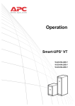 APC Smart-UPS VT 400 System information