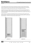 Compaq StorageWorks XP12000 - Disk Array QuickSpecs