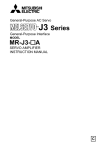 Mitsubishi MR-J3-T Instruction manual