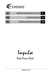 Exendis Impulse User manual