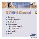 Samsung SVMi-4 User guide