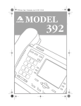 Aastra 392 User guide