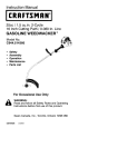 Craftsman C944.514360 Instruction manual