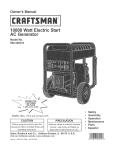 Craftsman 580.328310 Owner`s manual