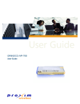 Proxim AP-700 User guide