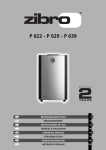 Zibro P 720 User manual