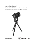 Meade RCX400 Instruction manual