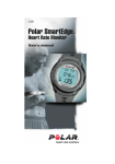Polar Electro Heartwatch User`s manual