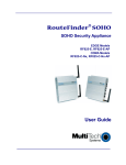 Multitech RF825-E-AP User guide