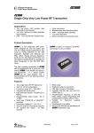 Shakespeare Electronic SE500 Specifications