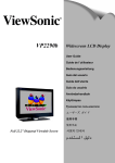 ViewSonic VLCDS24728-1W User guide