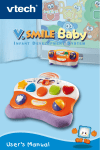 VTech V.Smile Baby Infant Development System Instruction manual