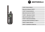 Motorola TLKR T7 Owner`s manual