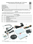 Navigation System for GM MyLink with 7” LCD Screen 250