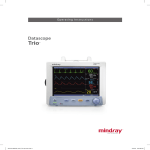 Mindray TRIO Operating instructions