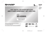 Sharp SD-HX600 Operating instructions