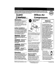 Campbell Hausfeld WL6500 Series Specifications