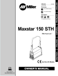 Miller Maxstar STH Specifications