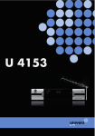 Univers by FTE U4153 Installation guide
