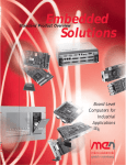 Embedded Solutions CompactPCI F301-3U Product data