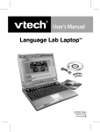 VTech Language Lab Laptop User`s manual