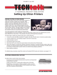 Eltron LP2042 Installation manual