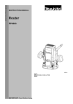 Makita RP0900 Instruction manual