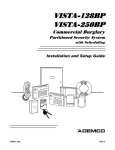 ADEMCO Vista-128B PLUS Specifications