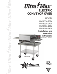 Ultra Max UM1850A-240V Specifications