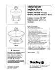 Bradley SS-2/IR/JUV Specifications