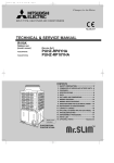 Mitsubishi Electric PUHZ-RP8YHA Service manual