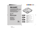Sharp MD-MT90H Specifications