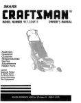 Craftsman 917.374711 Owner`s manual