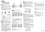 VTech 6052 User`s manual
