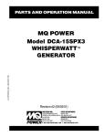 MULTIQUIP DCA-15SPX3 Specifications